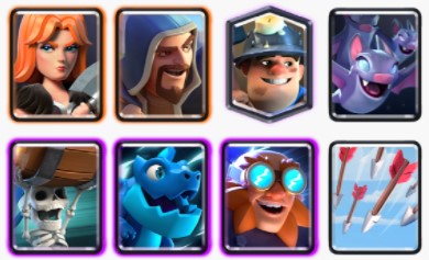Clash Royale Miner Wall Breaker Deck