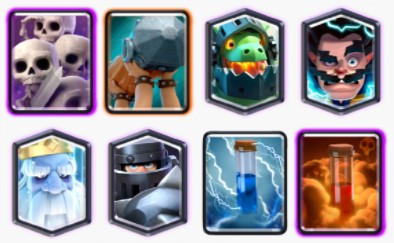 Electro Wizard Mega Knight Deck
