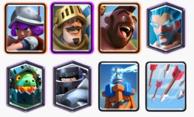 Ice Wizard Hog Rider Deck