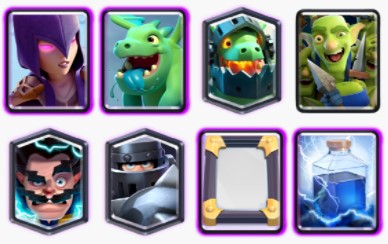 Inferno Dragon Electro Wizard Deck