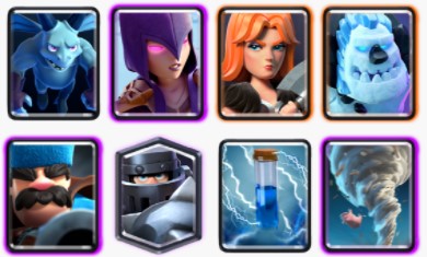 Mega Knight HeadHunter Deck