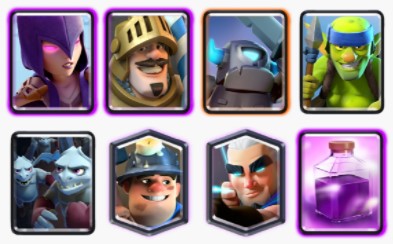 Mini Pekka Megaic Archer Prince Deck