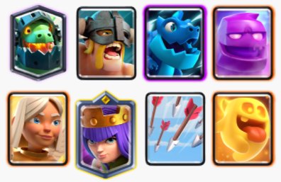 Archer Queen Battle Healer deck