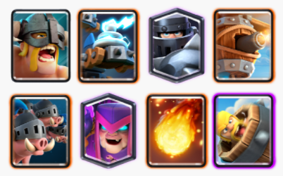 Mega Knight Mother Witch Deck