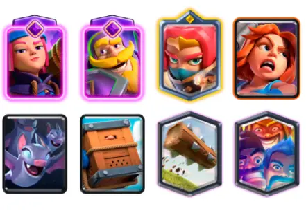 magical trio deck evo knight